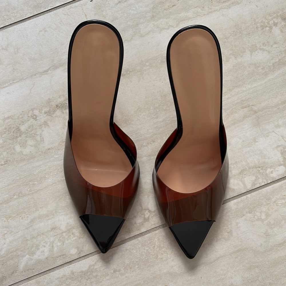 Nib Clear Pointed Heels - image 3